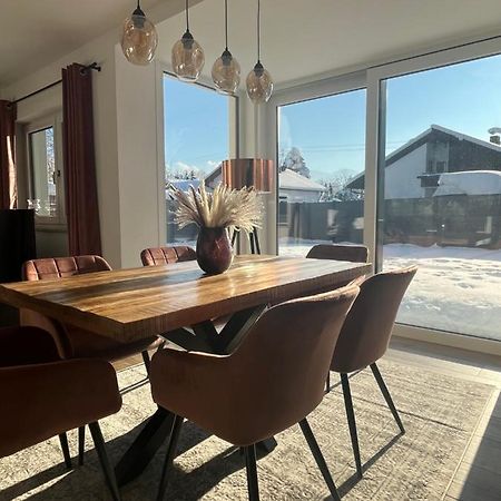 Uniqe I 95Qm I Bergblick I Garten I Bbq I Seenah Prien am Chiemsee Bagian luar foto